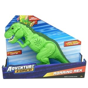 Adventure Force , Roaring T-rex Dinosaur , With Light & Sounds, Cool Kids Toy